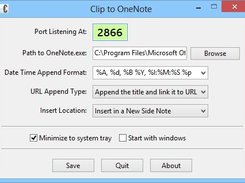 Clip to OneNote Screenshot 2