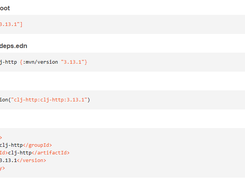 clj-http Screenshot 1