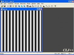 Sine wave vertical lines