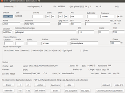 CLLOG Edit Window
