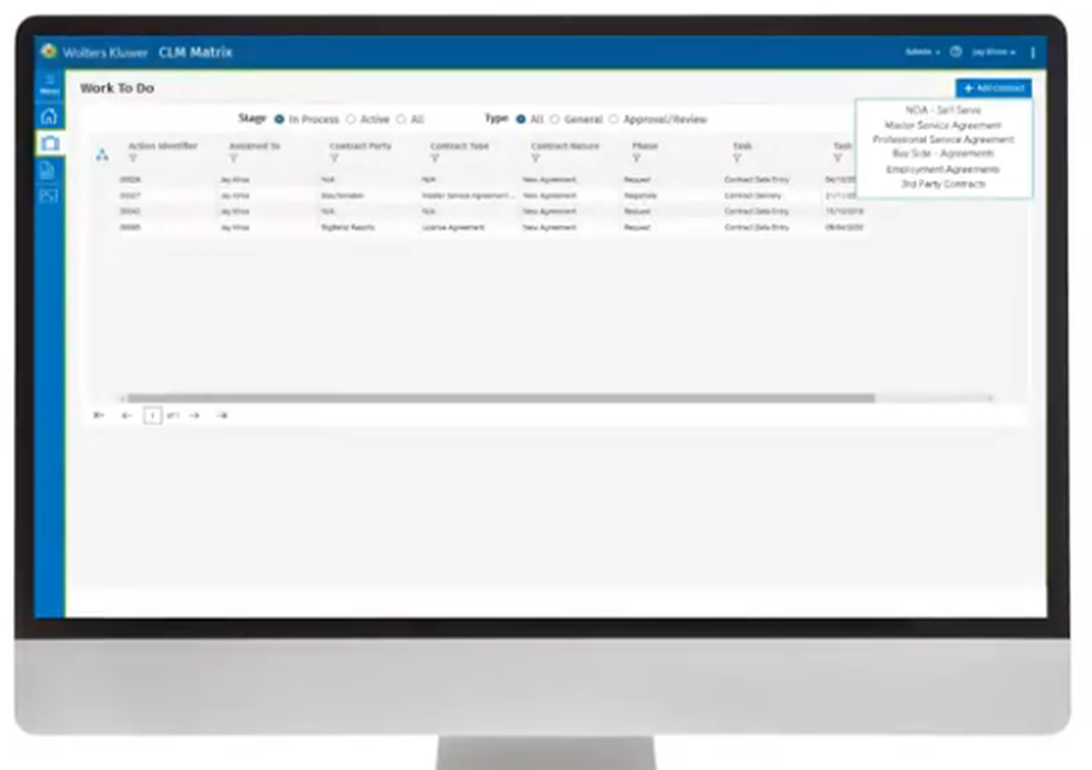 CLM Matrix Screenshot 1