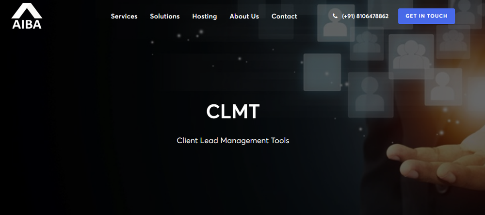 CLMT (Client Lead Management Tool) Screenshot 1