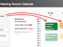 Clock PMS Meeting Room Bookings