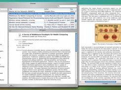 Viewing a paper's details and the associated PDF.