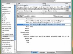 Editing a paper's details.