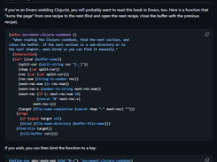 Clojure Cookbook Screenshot 1