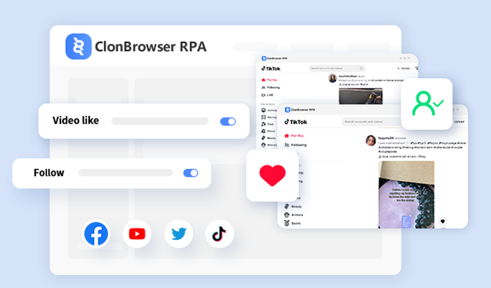ClonBrowser Screenshot 1