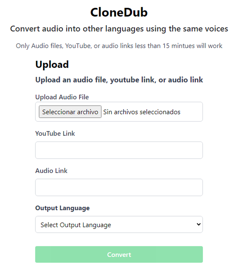 CloneDub Screenshot 1