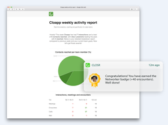 Closr Dashboard Email and Push Notifications