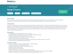 Custom vacancy pages