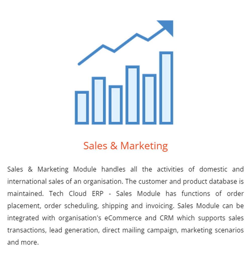 Tech Cloud ERP Screenshot 1