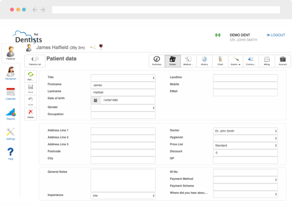 Cloud 4 Dentists Screenshot 1