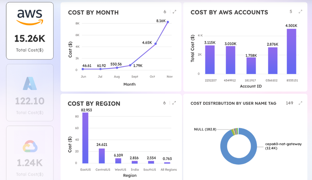 Cloud Cost Pro Screenshot 1