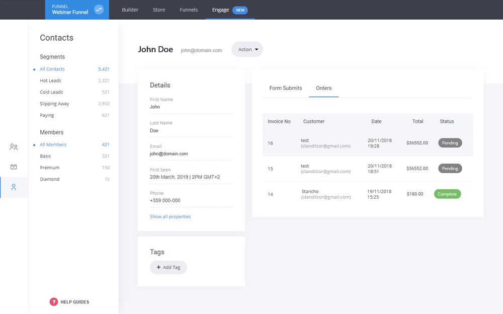 Cloud Funnels Screenshot 1