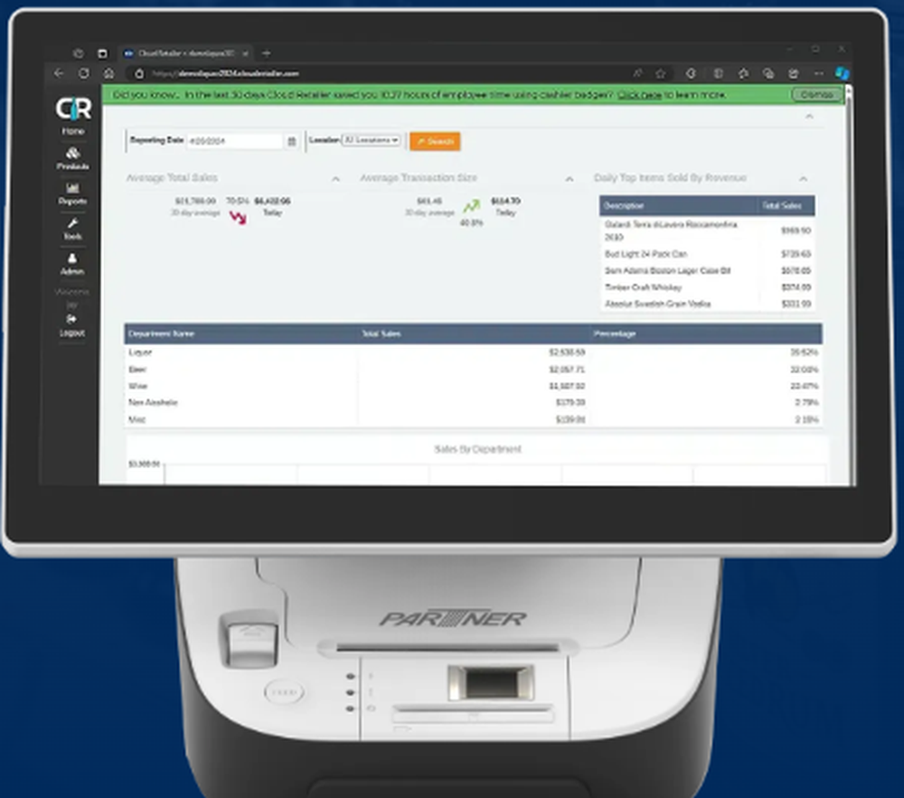 Cloud Retailer Screenshot 1