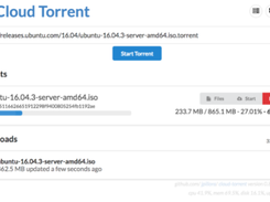 Cloud Torrent Screenshot 1