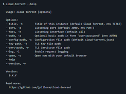 Cloud Torrent Screenshot 2