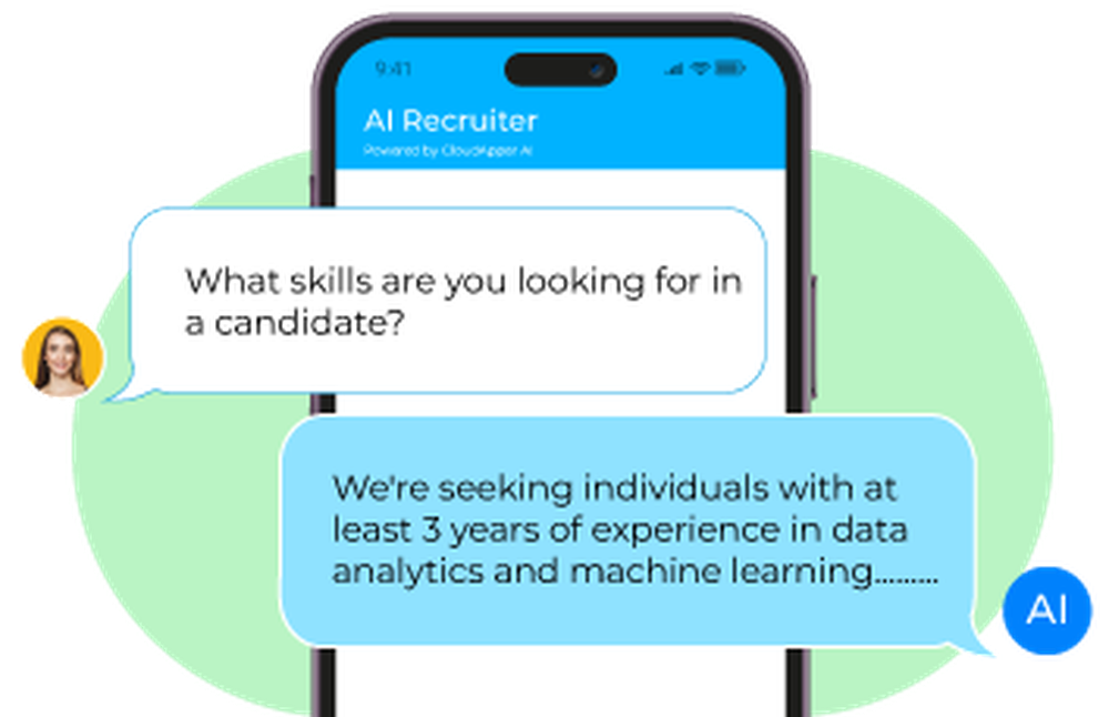 CloudApper AI Recruiter Screenshot 1