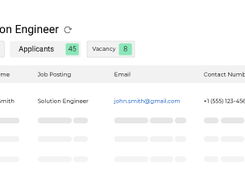 Collect Candidate Data from Resumes