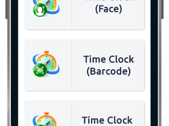 CloudApper TimeClock Screenshot 1