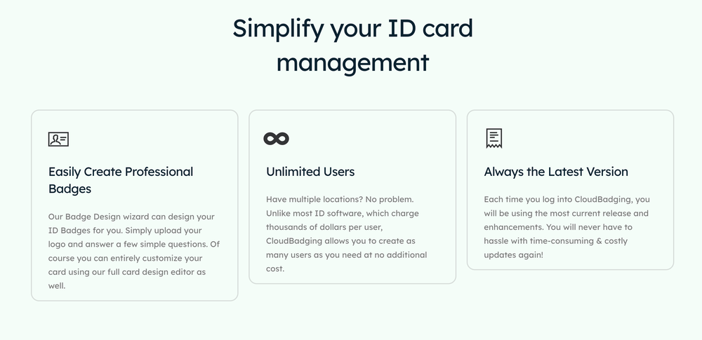 CloudBadging Screenshot 1
