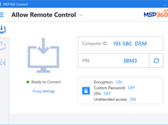 MSP360 Connect - Allow Remote Access