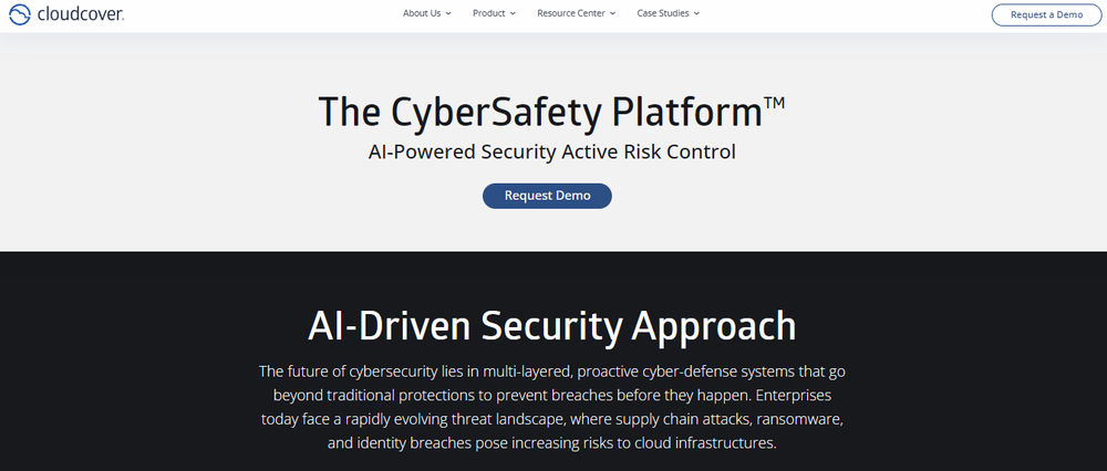 CloudCover CyberSafety Platform (CC/B1) Screenshot 1