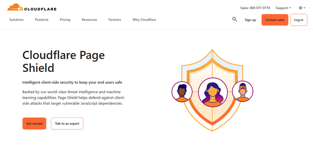 Cloudflare Page Shield Screenshot 1