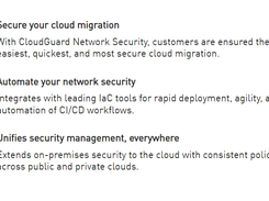 CloudGuard Network Security Screenshot 1