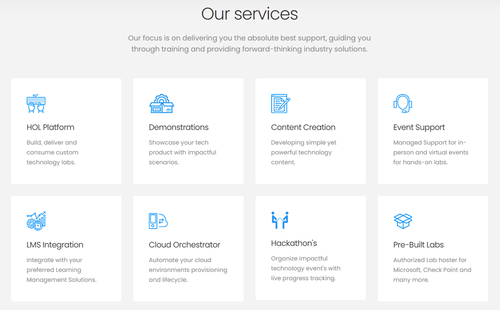 CloudLabs Screenshot 1