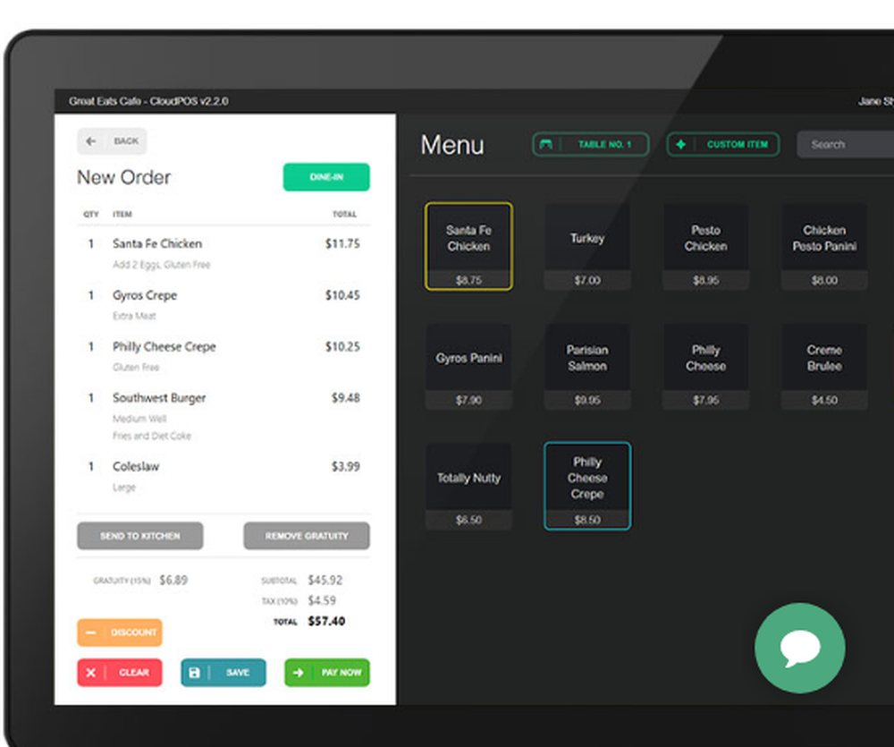 CloudPOS Screenshot 1