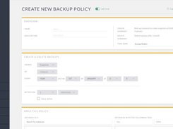 CloudRanger Create a Backup Policy