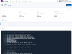CloudRay Runlog