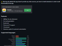 CloudStream Screenshot 1