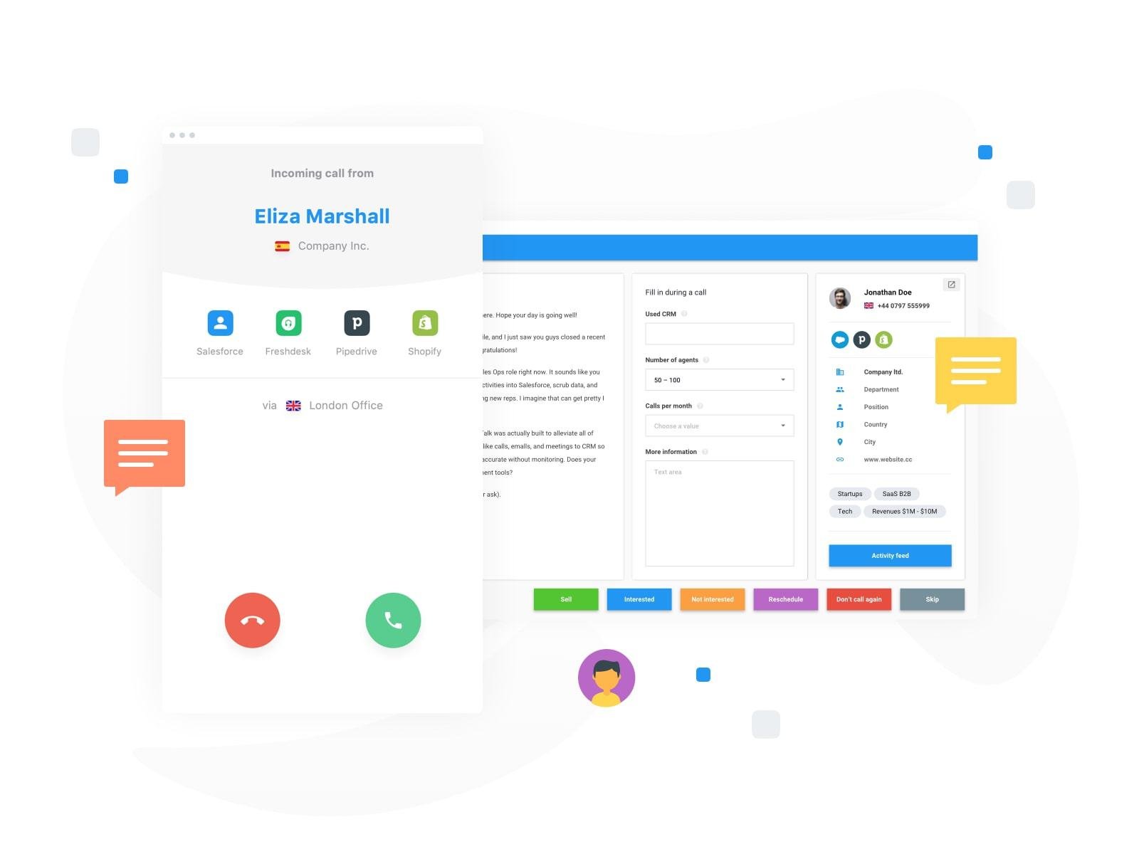 CallRail vs RingCentral - CloudTalk