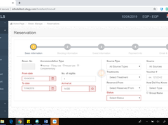 CloudWadi Hotel Management Software Screenshot 1