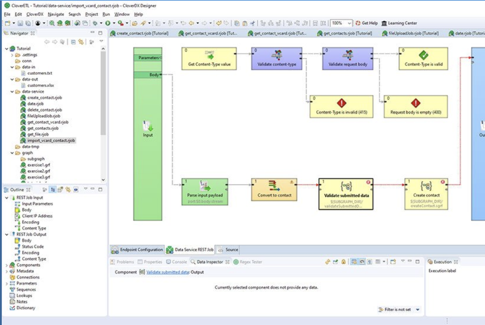 CloverDX Screenshot 1