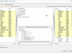 CloverDX Designer - Mapping editor