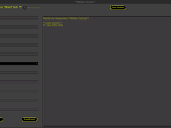 Memberships Main Interface