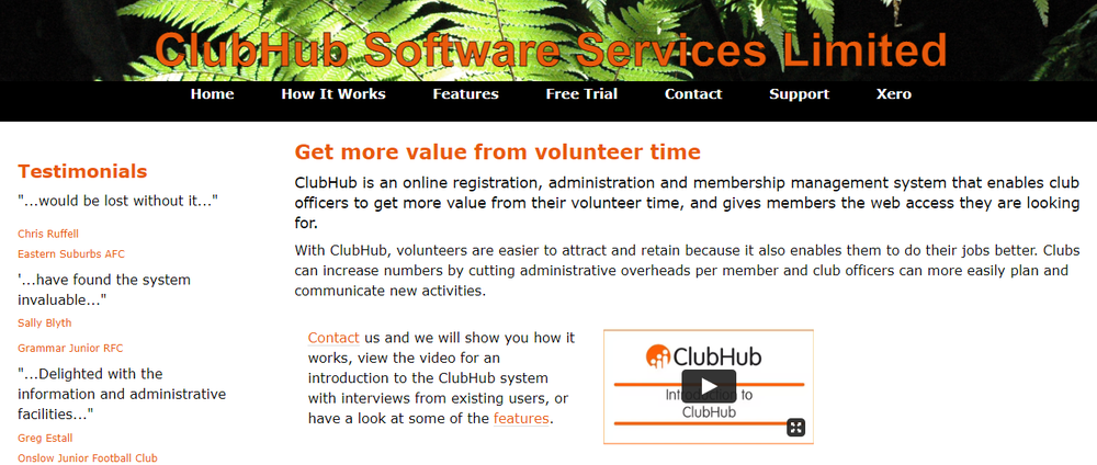 ClubHub Screenshot 1