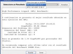 Results Window