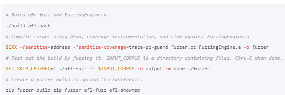 ClusterFuzz Screenshot 1