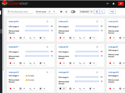 ClusterVisor Screenshot 1