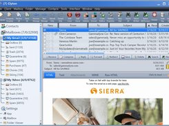 Main interface - table view