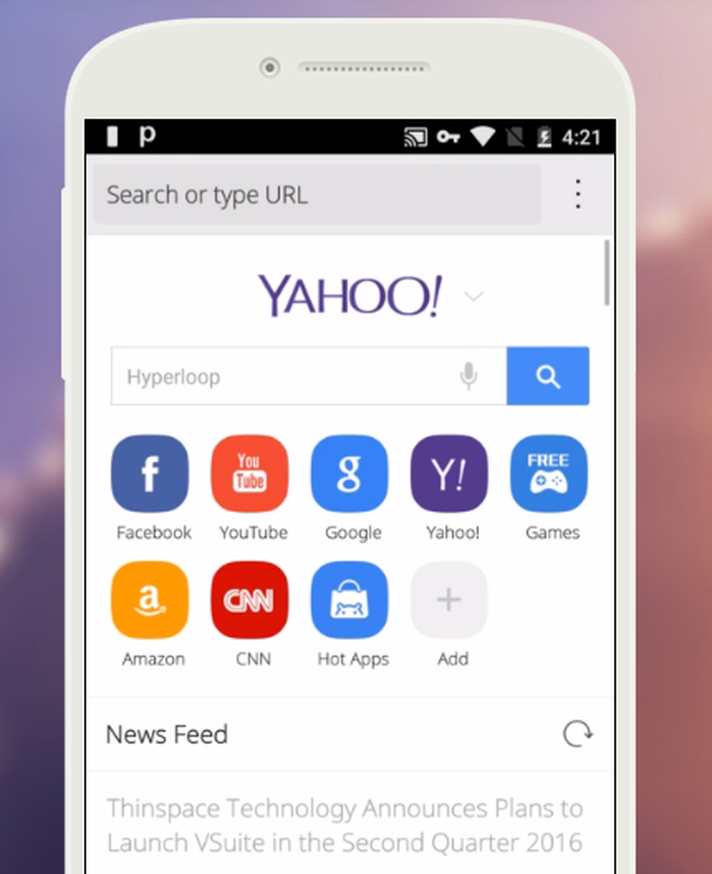 CM Browser Screenshot 1