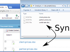 Sync an Alfresco folder