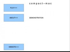 DEV2: Empty main menu