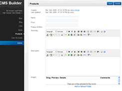 CMS Builder Screenshot 1