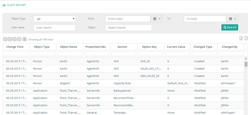 Pointel Genesys Configuration Management Solution Screenshot 1
