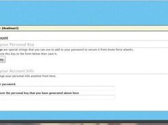 My Account Page